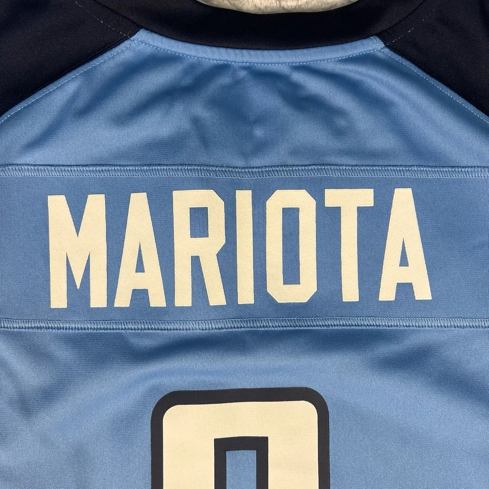 Nike Tennessee Titans Mariota #8 Jersey XL On Field Blue NFL